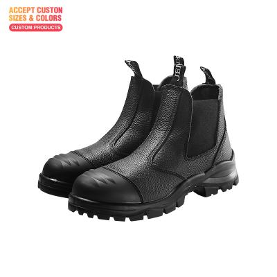 China Breathable Lightweight Cow Leather Protective Shoes Safety Work Shoes for sale