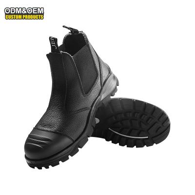 China Son 2021 of Breathable Botas De Cuero Los Zapatos De Seguro Laboral Para Hombres Mujeres Livianos Antideslizantes Antipinchazos Antideslizan for sale