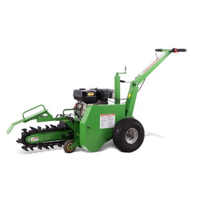 China Farms TUV Rhineland CE/MD/EMC Approved Mini Garden Farm Use 7Hp Irrigation Channel Gasoline Engine Trencher With CE for sale