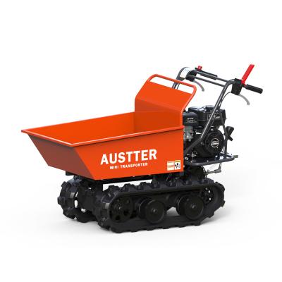 China Cultivate 2021 New D30MA Mini Crawler Dumper/Mini Transporter Load 300Kg Gasoline Engine Power Ducar Loncin for sale