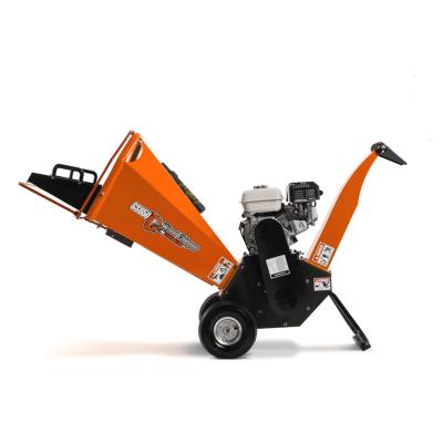 China Farms TUV Rhineland 6.5Hp 212CC CE Approved Gasoline Engine 4 Inch Tree Branch Wood Chipper Machine, Best Wood Chipper Chipper for sale