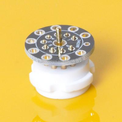 China Tube Socket 9 PIN ECC83 12AX7 Tube Sockets PCB Circuit Board for sale