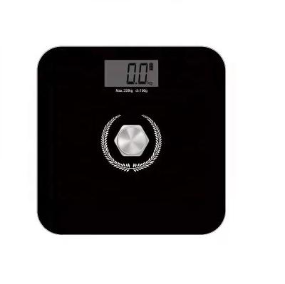 China High Accuracy Digital Body Fat Weighin Weight Battery Electricity Sensor Automatic Tempered Glass Electronic Weighing Scale Free Production Environment Friendly for sale