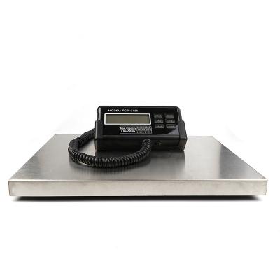 China Weight Function 300KG 38x30cm Platform Stainless Steel Scales Postal Digital Scale Cargo Scale Support Customization for sale