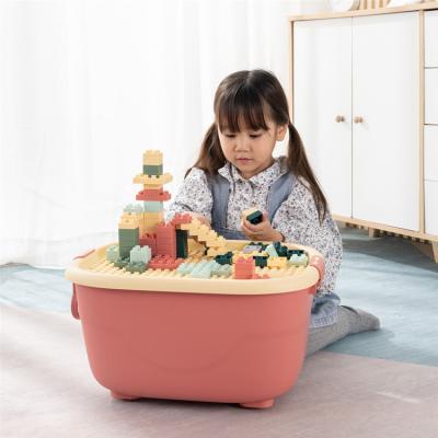 China Plastic Fold Toy Storage Box Best Price Viable High Quality Toys Container Storage Box Strong for sale