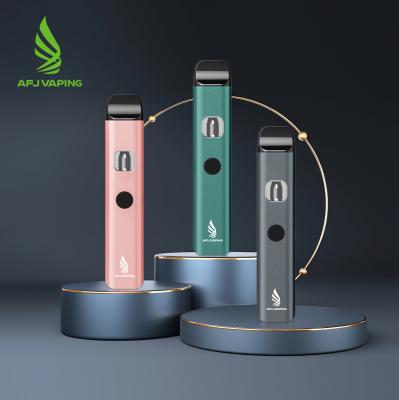 China 3.7V Ceramic Coil CBD Disposable Vape Device, 1ml THC Thick Oil Vaporizer for sale