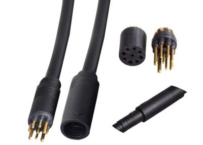 China Black PVC IP67 9 Core 6mm Waterproof Cable Wire for sale