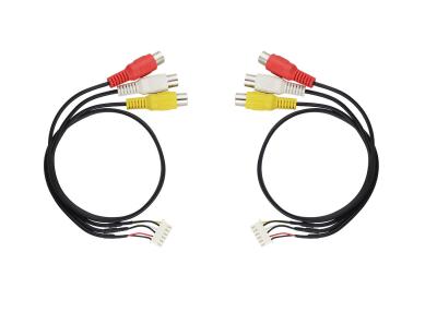 China Hembra de RCA al cable del adaptador del convertidor del Pin de XH2.54mm 3 en venta