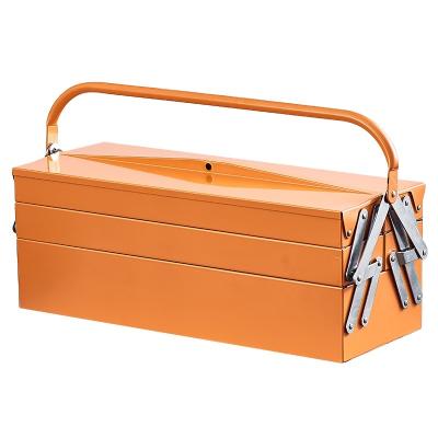 China Multifunctional 3 Layers Tool Organizer With Cheap Price 5 Trays Metal Portable Cantilever Tool Box for sale