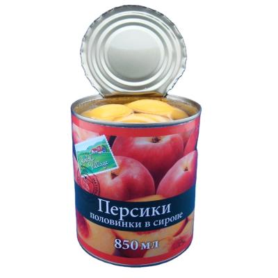 China Yellow Fruit Cup Quality Peach Peache Halves / Canned / Sliced ​​Sweet Canned Slices for sale