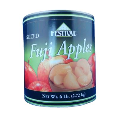 China 6/A10 Boxed Can Solid Pack Apple Fruit Canned Supplier for sale