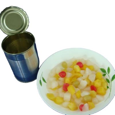 China Canned Fruit Mixed Fruit Salad 425ml Mixed Fruits In Syrup for sale