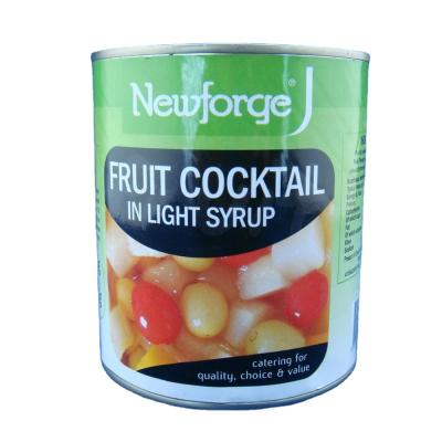 China 850ml Canned A10 Canned Fruit Salad Can Cherry Mixed Fruits for sale