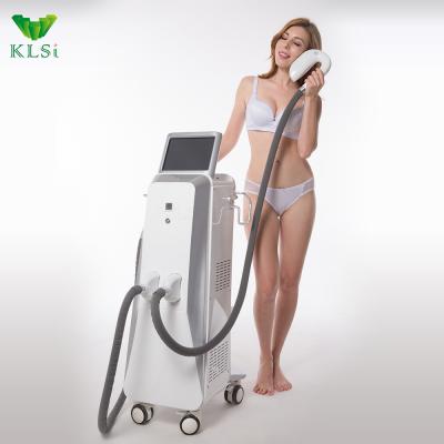 China Dual Body Hair Removal Handpieces Permanent Hair Removal 2000W IPL Laser Opter For Painless Hair Removal Machine for sale