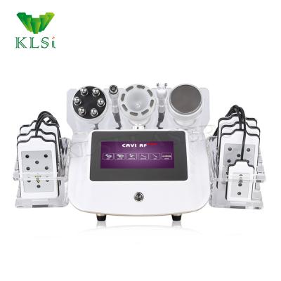 China Weight Loss Home Use Multifunctional Slimming Fat Removal Vacuum Cavitation 6 In 1 Fat Reduce Device for sale