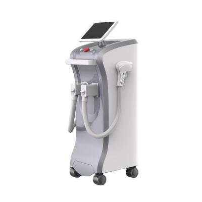 China Hair removal 88nm diode laser three wavelength laser and ND YAG laser 2 in 1 for choice for sale