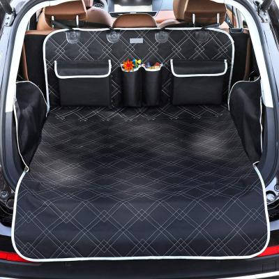 China Dog Trunk Liner Oxford Car SUV Seat Cover Oxford Car Trunk Cargo Liner Oxford Car Seat Cover - Waterproof Floor Mat For Dogs Cats for sale