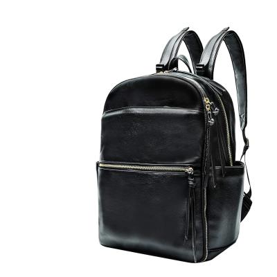 China With USB factory wholesale black fashion sports casual backpacks directly for sale