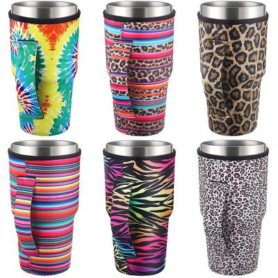 China Waterproof Reusable Insulated Coffee Cup Sleeve Neoprene Sleeves Cup Cover Holders Drinks Sleeve Holder for sale