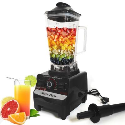 China Multifunctional In Silver Stock 4500W Food Processor Electric Multifunctional Kitchen Blender Crest Smoothi ​​Juicrs Fresh Blender for sale