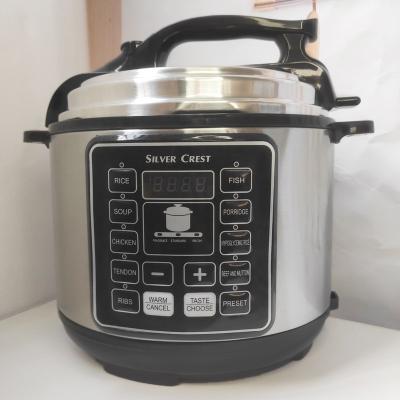 China 2022 Hotel Factory Direct Sales Electric Pressure Cooker Electric Pressure Cooker Stainless Steel Pot 5L 6L Indoor Pressure Cooker for sale