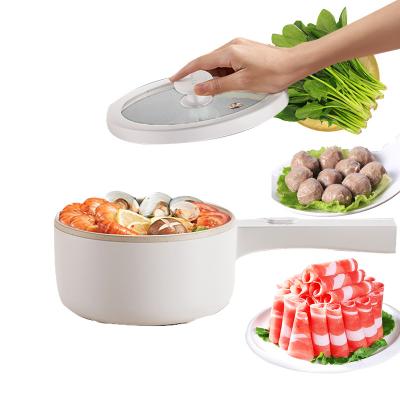 China Easily Cleaned Travel 2022 Hot Selling Mini Hotel Noodle Electric Cooker Multifunctional Portable Home Electric Hot Pot Cooker for sale