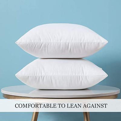 China Wholesale 100% Hypoallergenic Anti Dust Mites Polyester Floor Pillow For Couch Cushion Square Core Or Decorative Bed Insert for sale