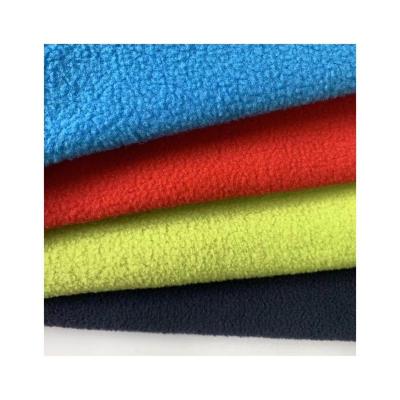 China Shrink-Resistant NO MOQ And High Quality Polar Fleece Fabric Double Side Brushed & Anti Pilling 100%Polyester Knit Fabric 290GSM For Winter Coats for sale