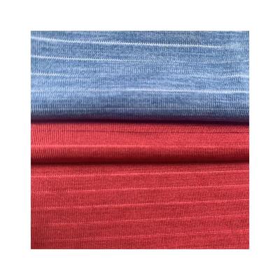 China HOT SALE Jersey Fabric 93% Cationic Polyester 7%Spandex Shrink-Resistant Plain Dyed Knitted Jersey Fabric For T-shirt And Summer Sportswear for sale