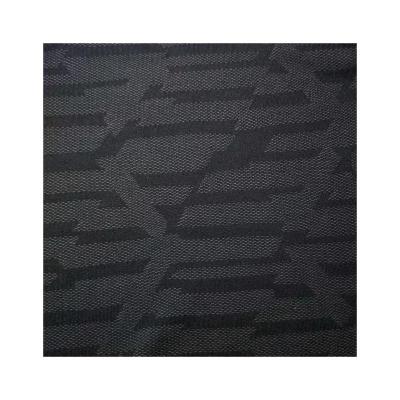 China Custom 100% Shrink-Resistant Jacquard Fabric Polyester Plain Dyed Knitted Jacquard Fabric For Garment for sale