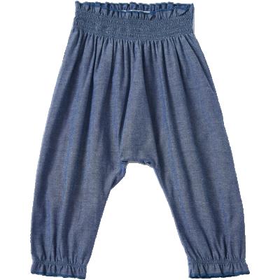 China Color Fade Proof Wenbier 2022 100% Organic Cotton Toddler Clothes Baby Knitted Four-Season Casual Pants Trousers for sale