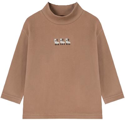 China Supplier Wholesale Baby Kids Anti-Shrink Making Shirt Baby Top Shirt Single Breasted Long Sleeve Children Top Shirt for sale