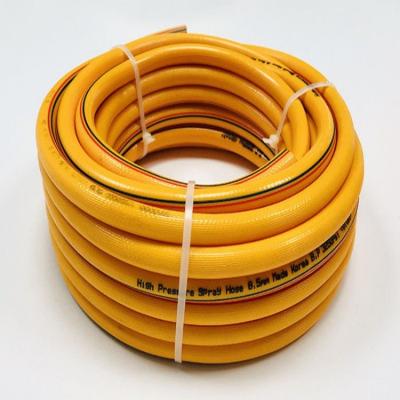 China Lightweight PVC High Pressure Spray Hose For Pesticide Spraying /8.5mm 40 Bar Sprayer Hose for sale