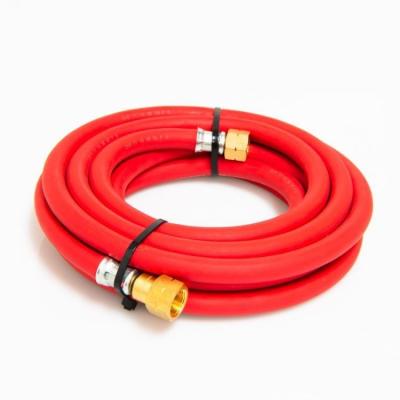 China Direct Abrasion Factory 6.5mm Oxygen Welder Acetylene Rubber Hose For Welding Machine for sale