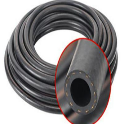 China Abrasion Nitrile Rubber Flexible High Pressure Black Oil Pipeline Hydraulic Hose for sale