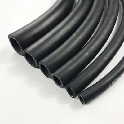 China Abrasion Textile Reinforced Oil Hose / Smooth Industrial Rubber Cover Fuel Hose Pipe for sale