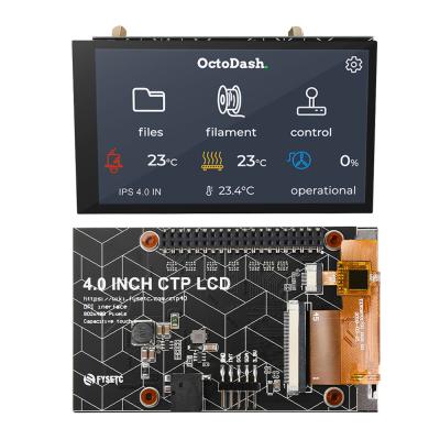 China Ultra-fast Screen 800x480 Pixel LCD Display Interface 4INCH PCT DPI Capacitive Touch Screen For 3D Printer Octoprint UI For Raspberry Pi 4 B Model for sale