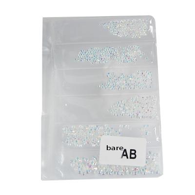 China Flatback 6box Jelly Non Hotfix Crystals Flatback Gem Round Bulk Clear ab Mulit mix graded rhinestone for sale