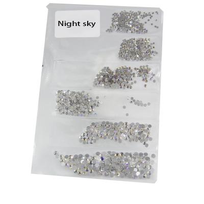 China 2022 New Design Flatback 2022 High Quantity Rhinestone SS16 Crystal Combo Bag Glass Rhinestones for sale