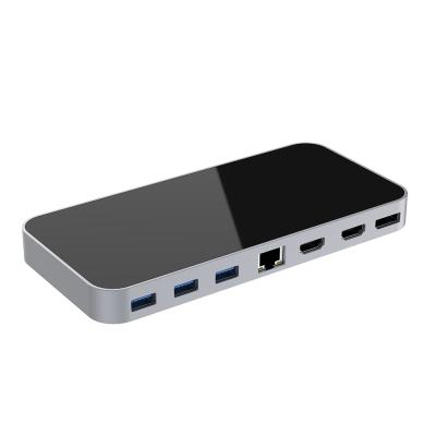 China USB Hub 3.0 USB Splitter USB 7 Ports Device Usb C Hub Multi Port High Speed ​​On/Off Switch USB Port Adapter For Computer Laptop for sale