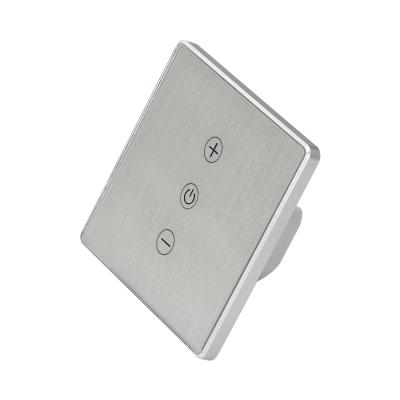 China Strip White Color TV Plus Phone Socket Max Sliver Material Mechanical Original Wall Switch Wifi Smart Curtain Switch Customized Feature Safety for sale