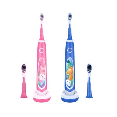 China Waterproof Sonic Electric Toothbrush Children's Hotel Battery Electric Toothbrush for sale