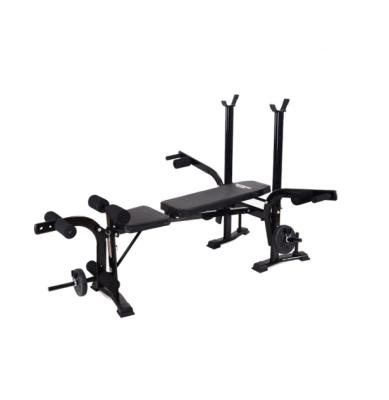 China Folding Barbell Weightlifting Press Bed Multi Functional Home Exercise Smith Machine Bench for sale