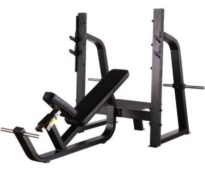 China High Quality Adjustable Gym Sports Equipment Rack Weight Bench Slope Squat Bench for sale