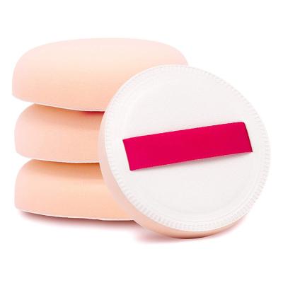 China Cotton Around Puffs Square Pure Cotton Beauty Makeup Shape Soft Cosmetic Puffs With Strap Air Cushion Powder Puff for sale