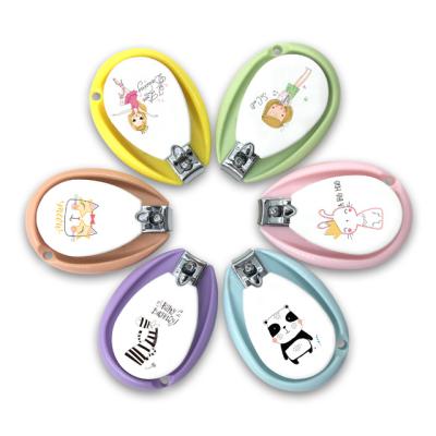 China Finger Baby Nail Clippers Cartoon Toenail Clippers for Infant and Kids for sale