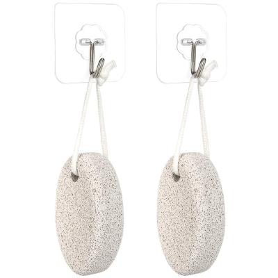 China Pumice Stone for Foot Pedicure Tools Skin Foot File Exfoliation Natural Hard Foot Callus Remover Remove Dead Skin PS002 White for sale