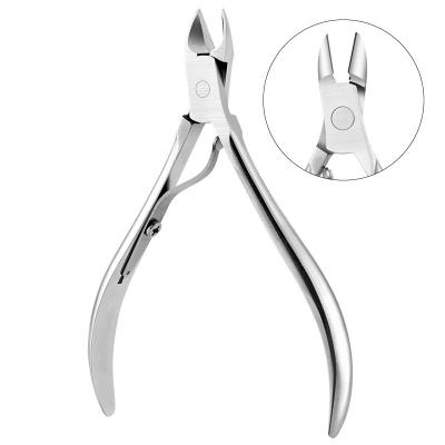 China Lasting Dead Skin Silver Remover Stainless Steel Cuticle Nipper Clipper Cutter Stainless Steel Finger Cuticle Trimmer Nail Manicure Pedicure Tool for sale