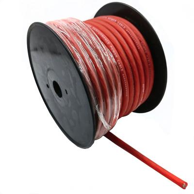 China Battery Quality Full Specification OFC High Fidelity Car Audio Power Cable With High Flexible Jacket for sale