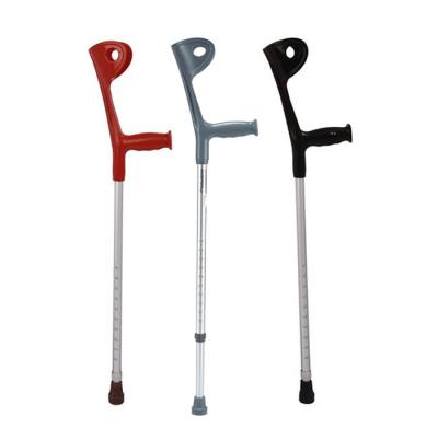 China portable walking stick type arm fracture disabled rehabilitation elderly telescopic non-slip armpit double crutches JBL993L for sale